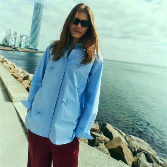 Copenhagen Muse CMVATAN Skjorte, Cashmere Blue